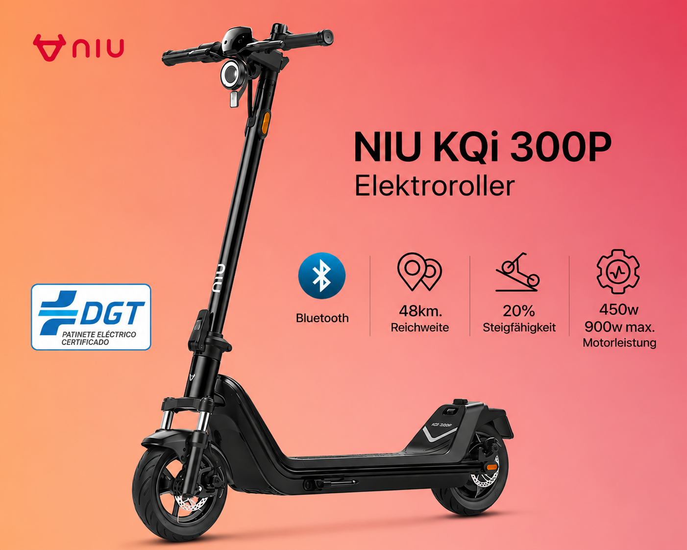 NIU E-Scooter in der Schweiz bei Galax E Motors