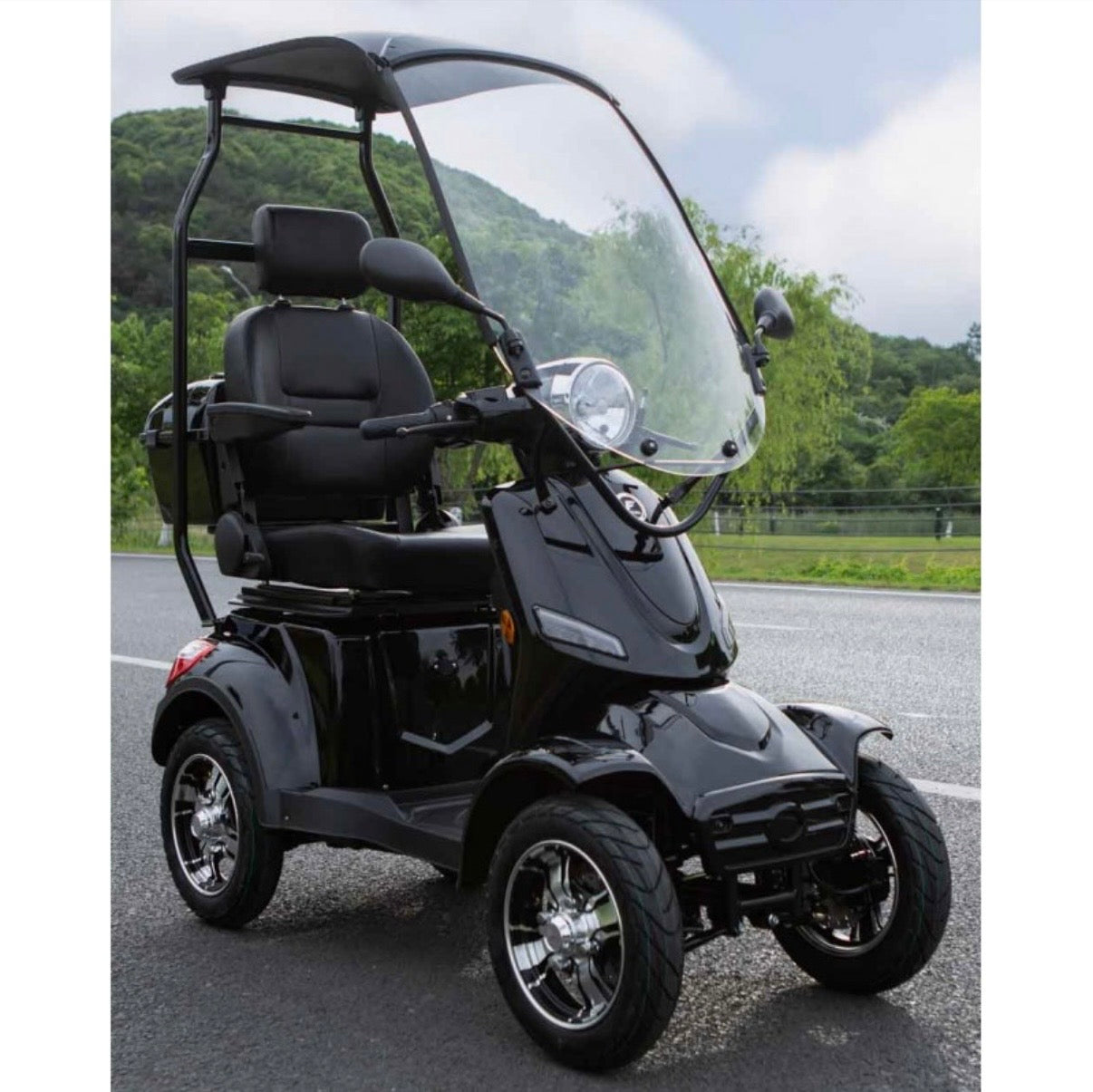 Vita Care Premium Edition mit Regenschutzplane (Dach) - Galax E Motors
